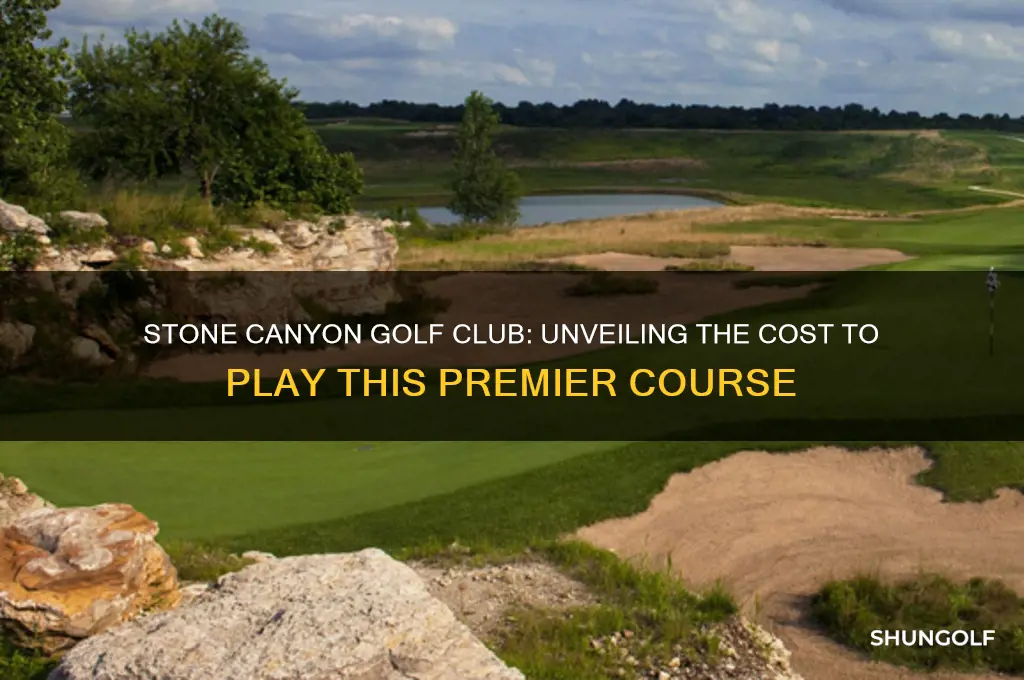 how much to play stone canyon golf club