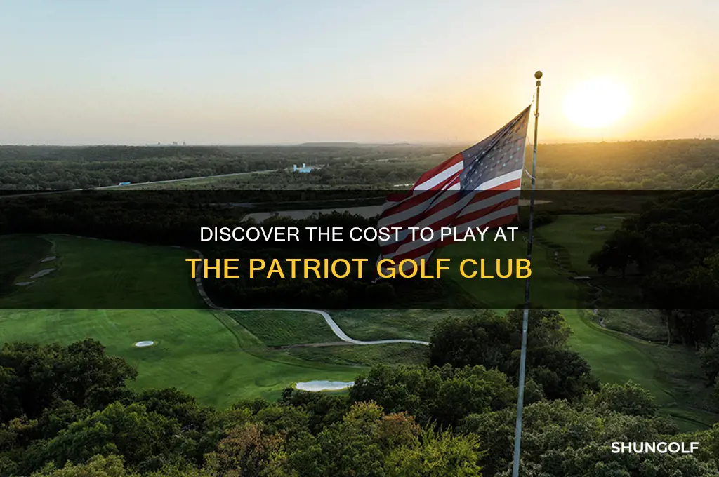 how much to play the patriot golf club