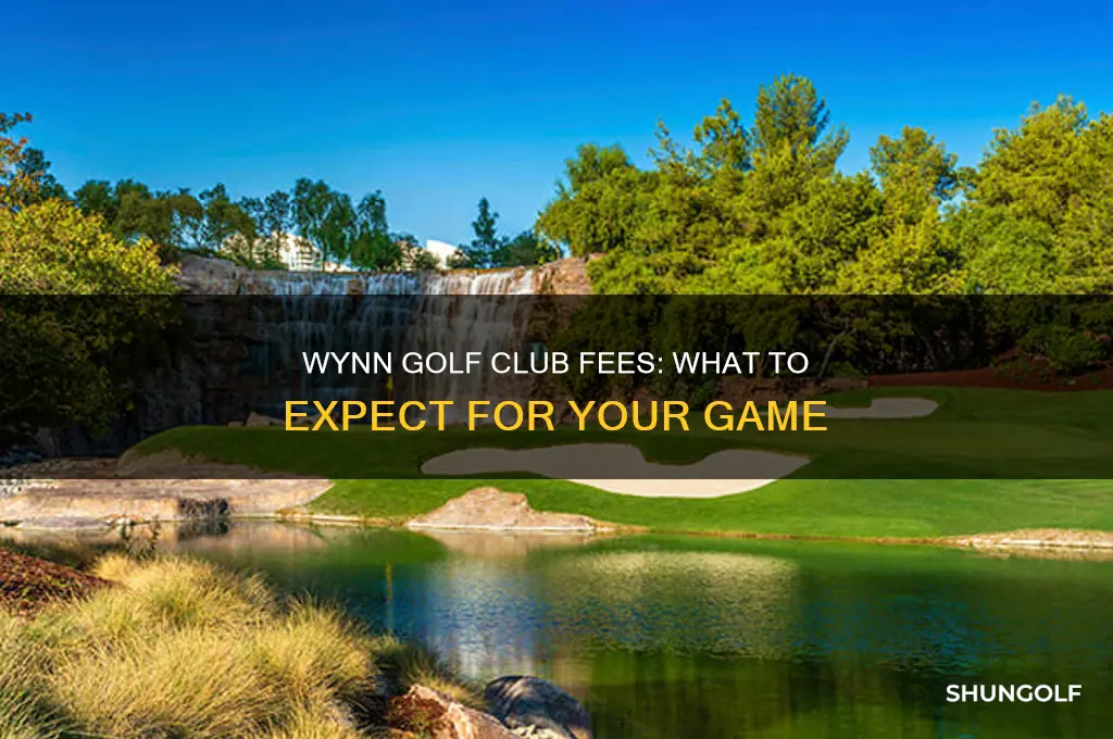 how much to play wynn golf club