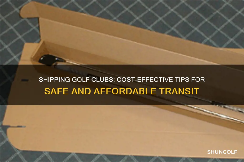 how much to post a golf club