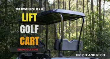 Optimal Investment for a 3-Inch Lift Golf Cart Upgrade Guide
