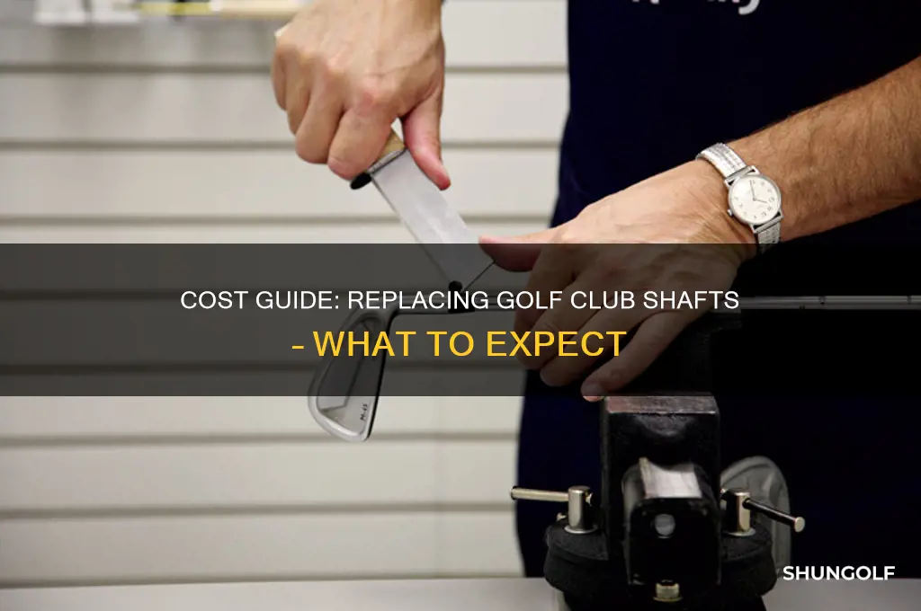 how much to put new shaft on golf club