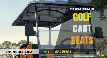 Revive Your Golf Cart: Seat Recovery Costs and Tips