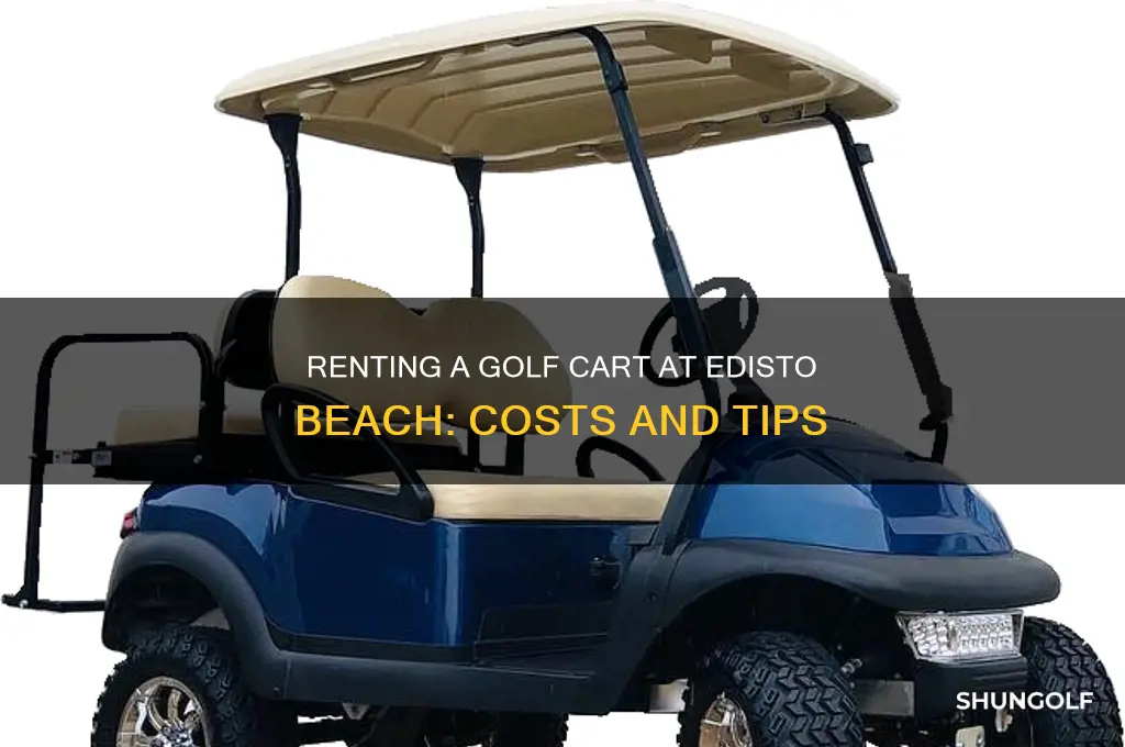 how much to rent a golf cart at edisto beach