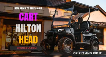 Golf Cart Rental Costs on Hilton Head: What to Expect