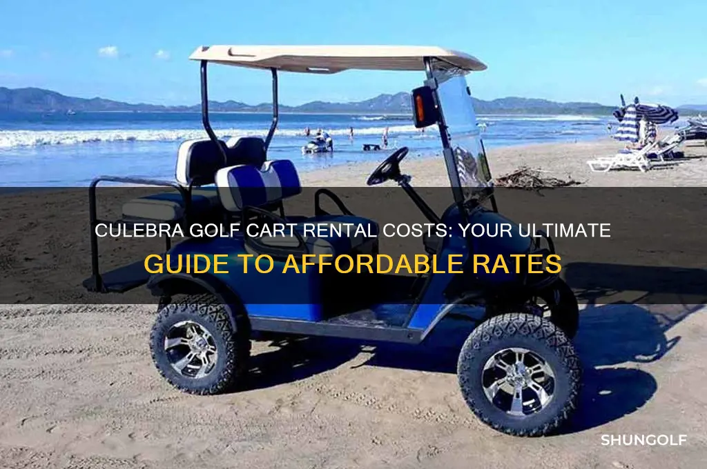 how much to rent a golf cart in culebra