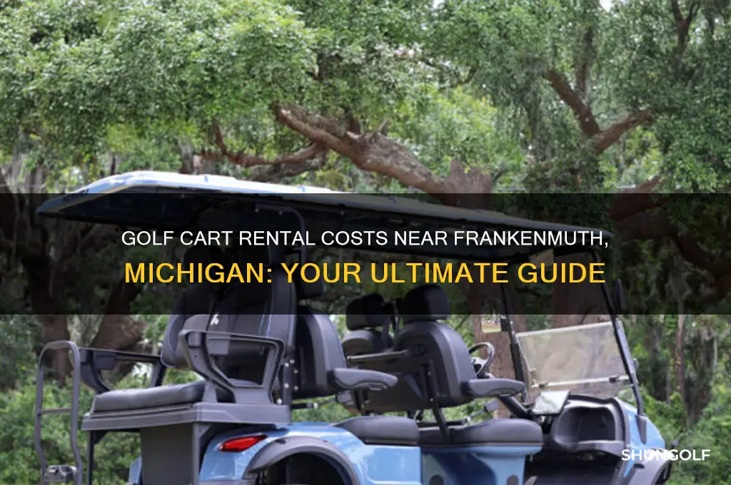 how much to rent a golf cart near frankenmuth michigan