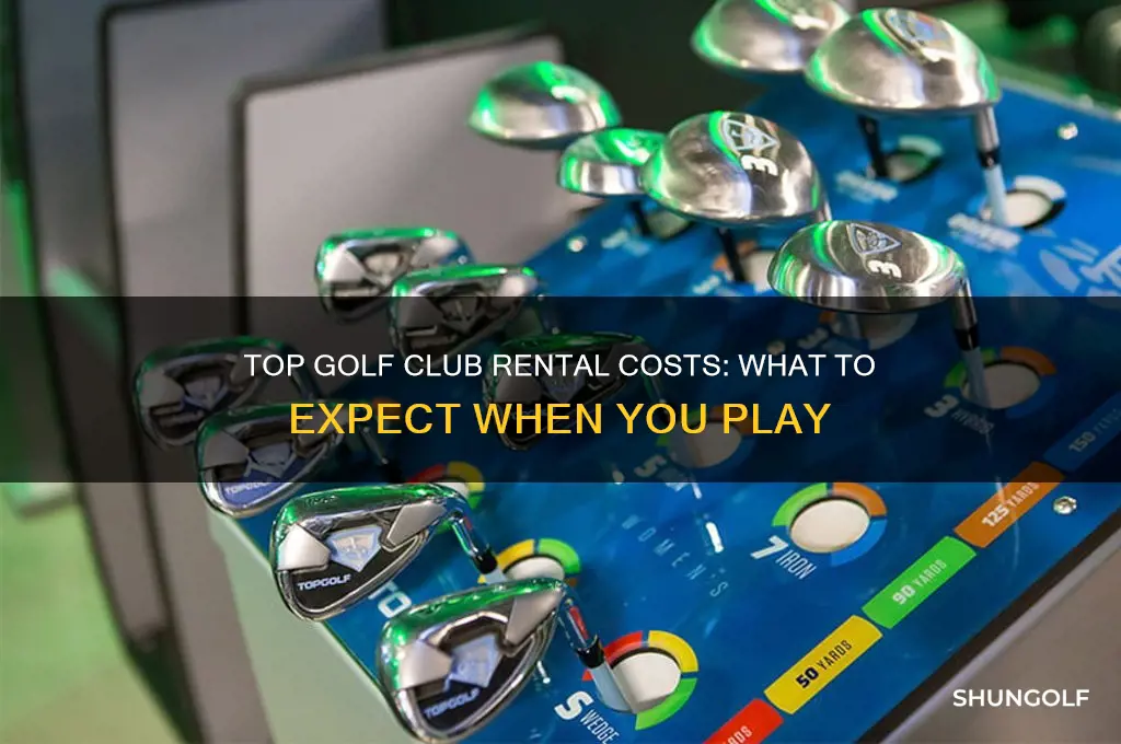 how much to rent clubs at top golf