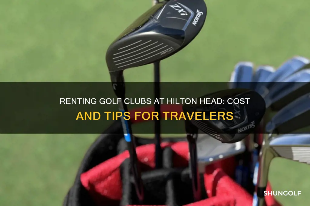 how much to rent golf clubs at hilton head