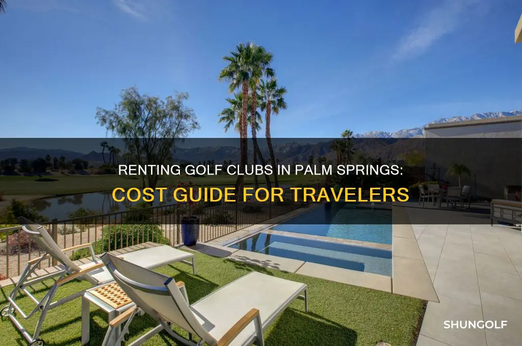 how much to rent golf clubs in palm springs