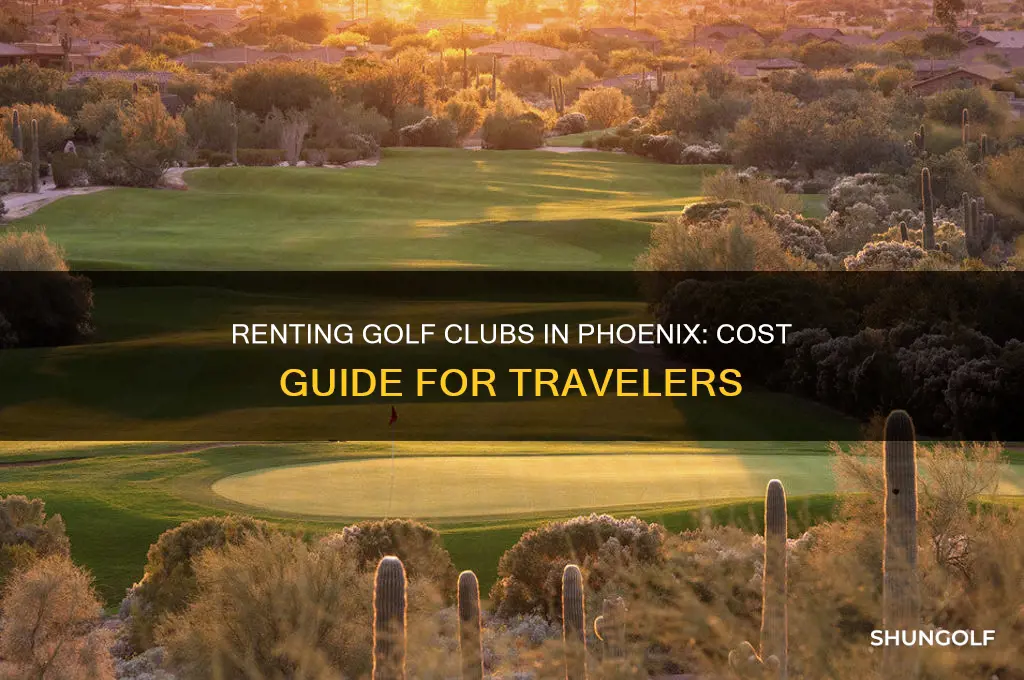 how much to rent golf clubs in phoenix