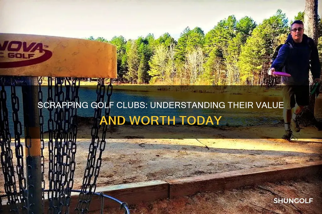 how much to scrap golf clubs