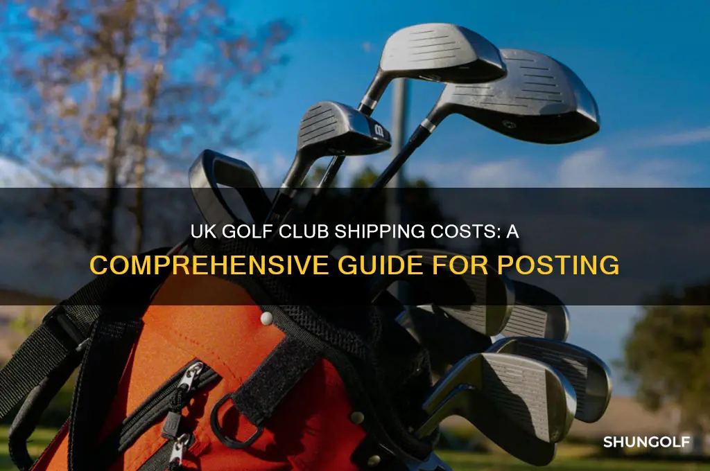 how much to send golf clubs in post uk