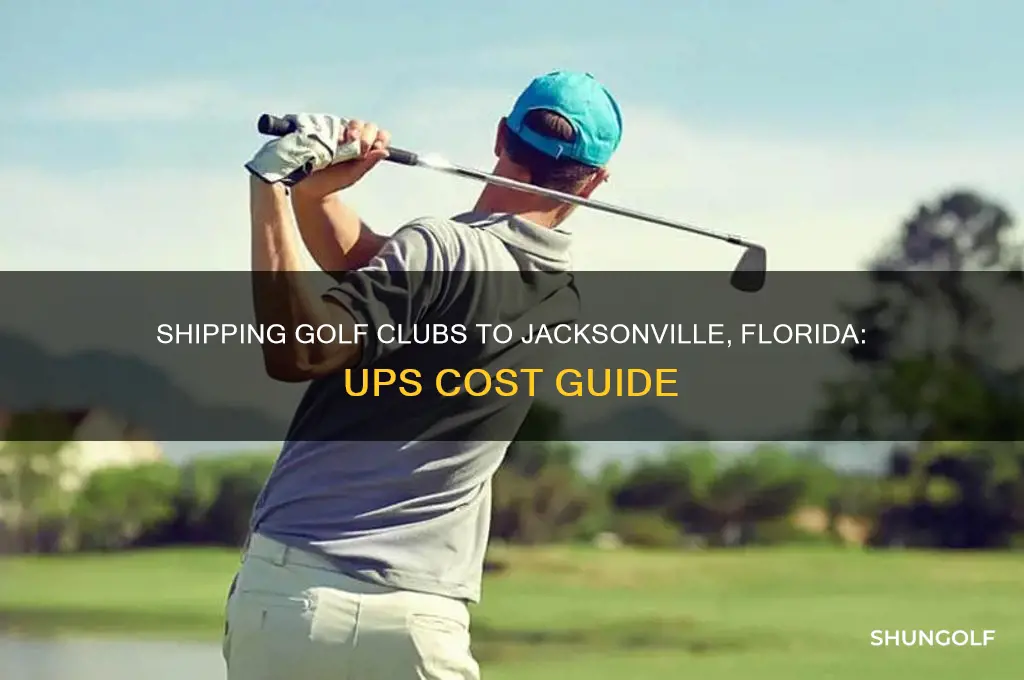 how much to send golf clubs ups to jacksonville florida