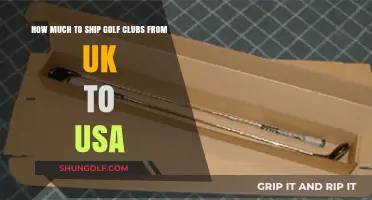 Shipping Golf Clubs from UK to USA: Cost Breakdown & Tips