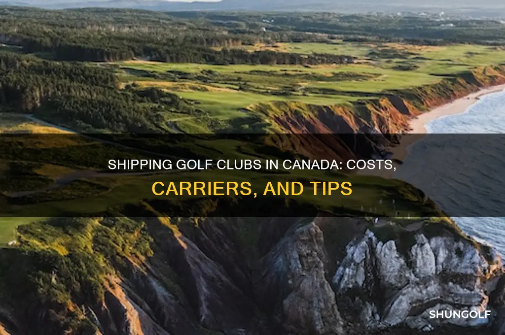 how much to ship golf clubs in canada