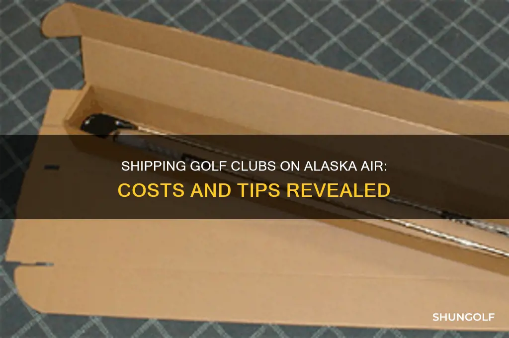 how much to ship golf clubs on alaska air