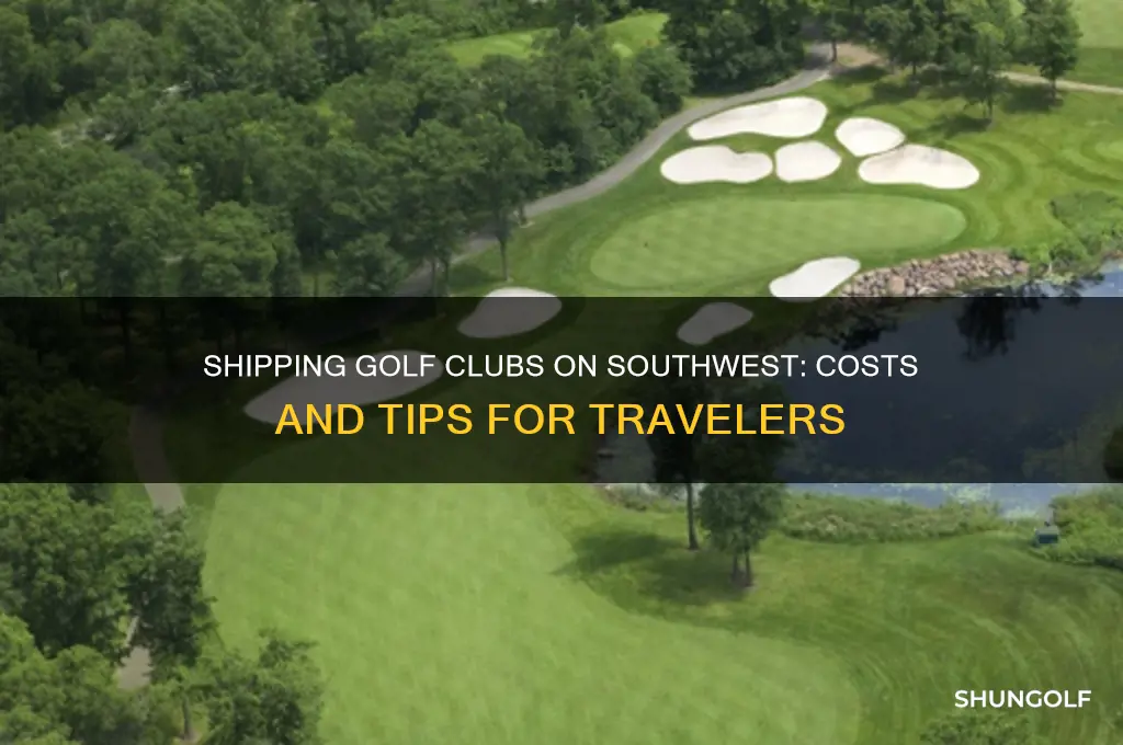 how much to ship golf clubs on southwest