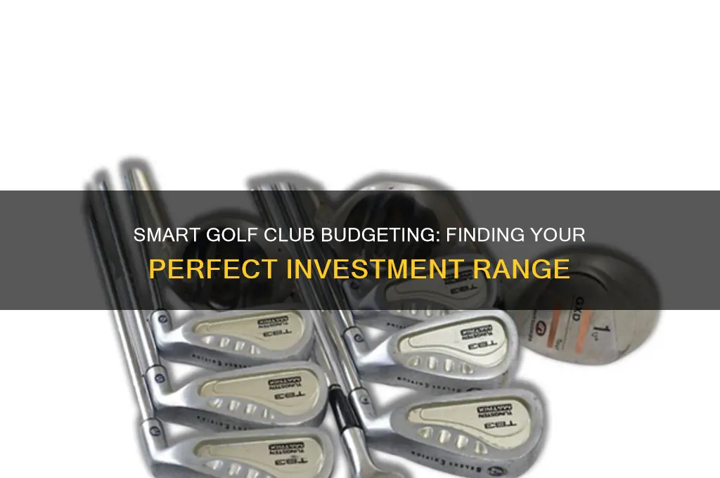 how much to spend on new golf clubs