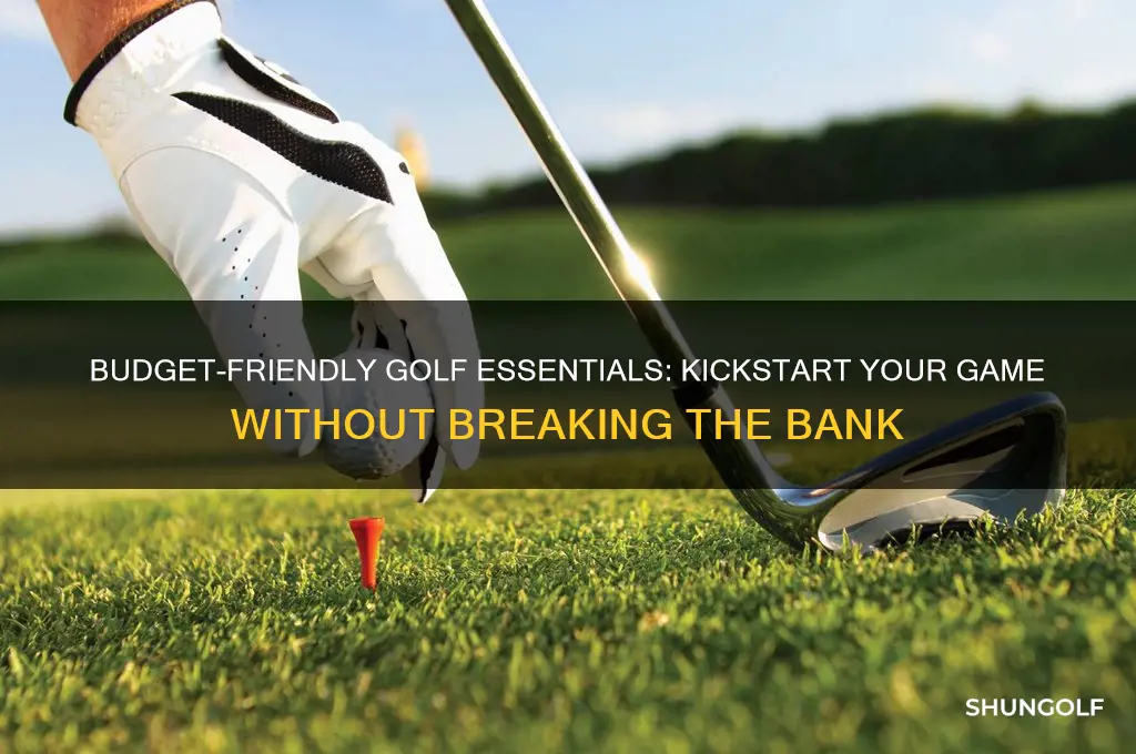 how much to start playing golf