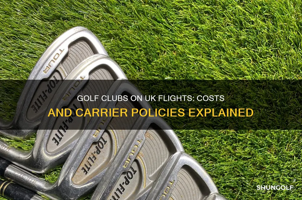 how much to take golf clubs on plane uk