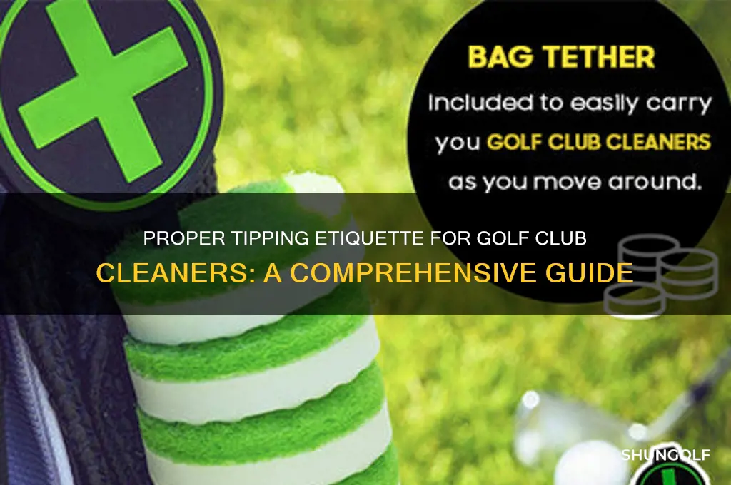 how much to tip golf club cleaner