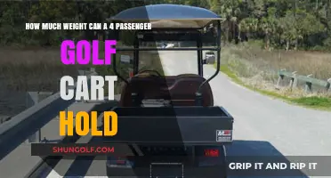 Max Weight Capacity: 4-Passenger Golf Cart Load Limits Explained