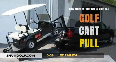 Club Car Golf Cart Towing Capacity: How Much Weight Can It Pull?