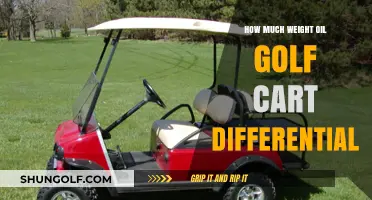 Understanding Golf Cart Differential Weight: Oil's Impact Explained