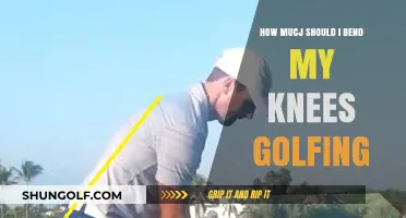 Mastering Your Golf Stance: Optimal Knee Bend for Better Swings