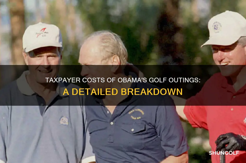 how munch did it cost taxpayers for obama