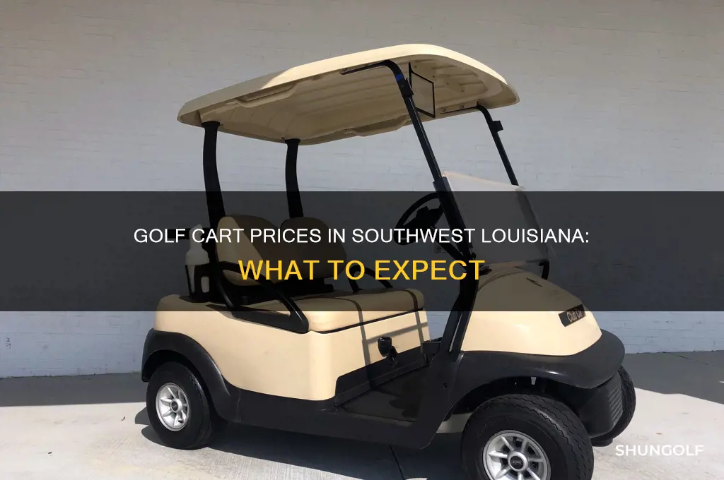 how muxj are golf cars in southwest louisiana
