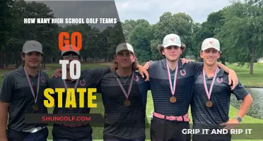 Qualifying for State: How Many High School Golf Teams Make the Cut?