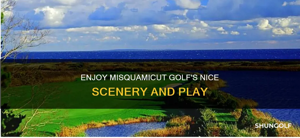 how nice is misquamicut golf