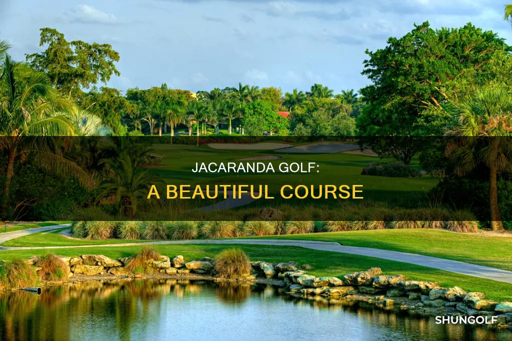how nice is the jacaranda golf