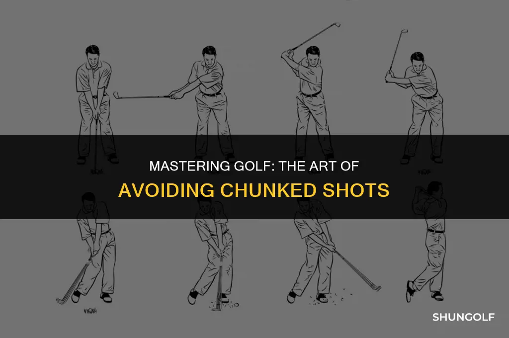 how not to chunk a golf shot