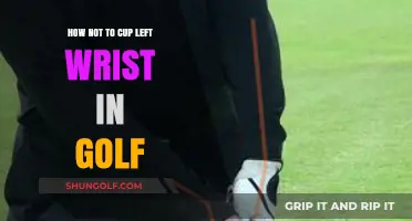 Avoid Common Mistakes: Proper Left Wrist Position in Golf Swing