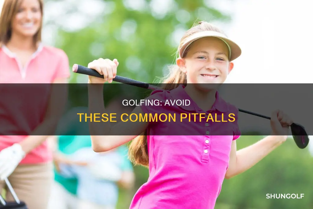 how not to golf