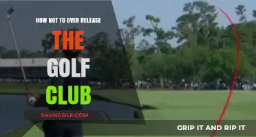 Mastering Golf Swing Control: Preventing Over-Release of the Club