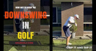Mastering the Downswing: Avoiding Common Mistakes in Your Golf Swing
