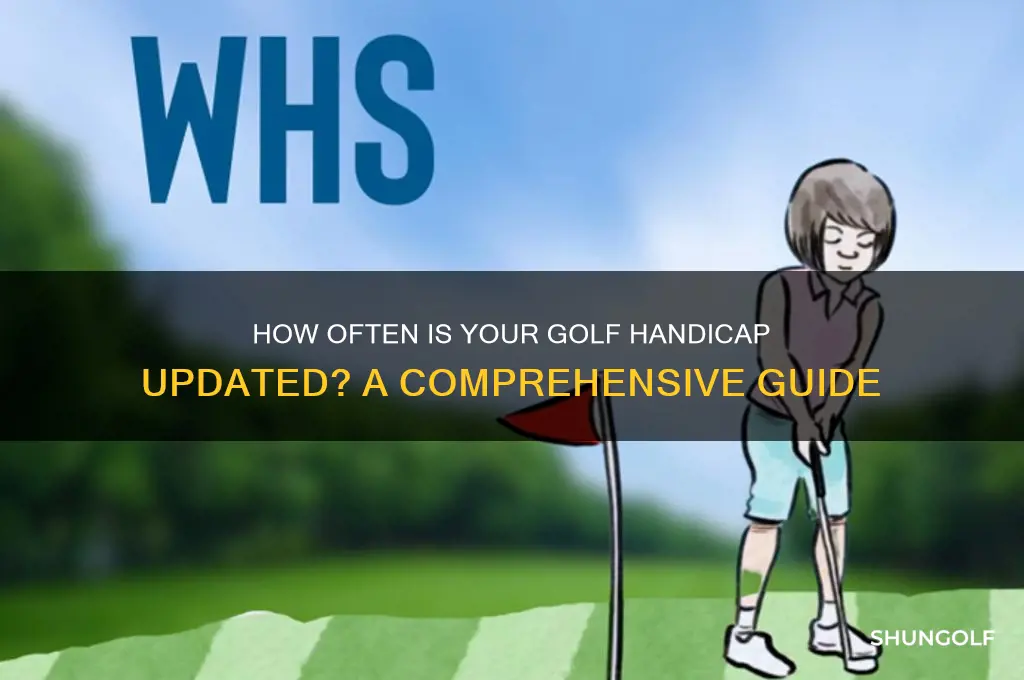 how ofted is gwin golf handicap updated
