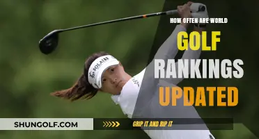 How Often Are World Golf Rankings Updated: A Comprehensive Guide