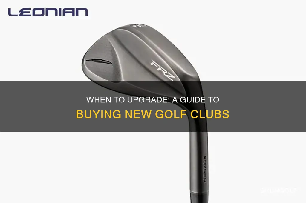 how often buy new golf clubs