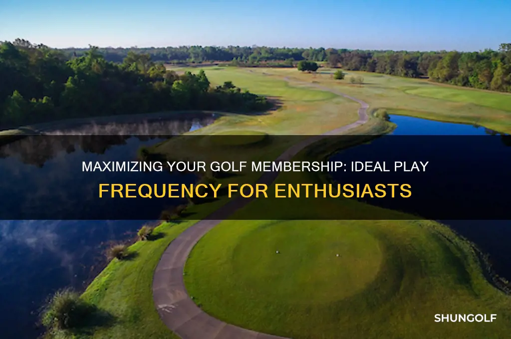 how often can i play golf with membership