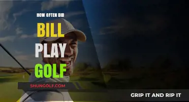 How Often Did Bill Play Golf? Uncovering His Greens Frequency