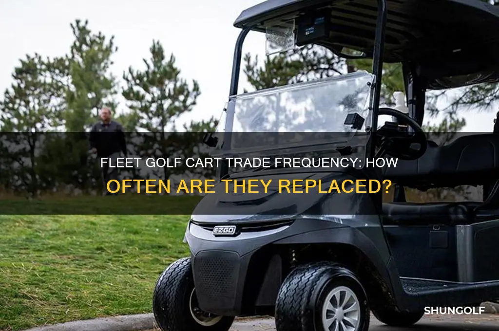 how often do fleet golf carts get traded
