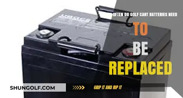 Golf Cart Battery Lifespan: When to Replace for Optimal Performance