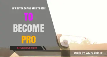 Mastering the Greens: Frequency Needed to Achieve Pro Golfer Status