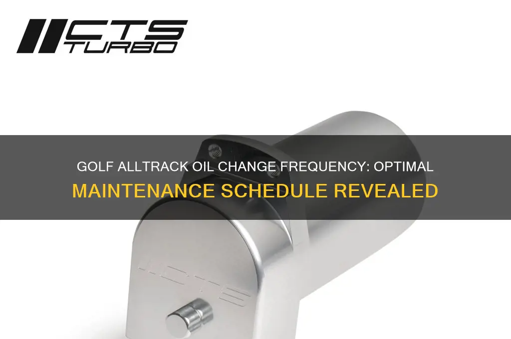 how often does golf alltrack need an oil change