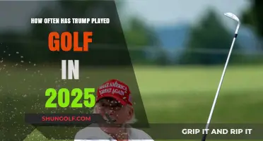 Trump's 2025 Golf Frequency: Tracking His Course Visits This Year